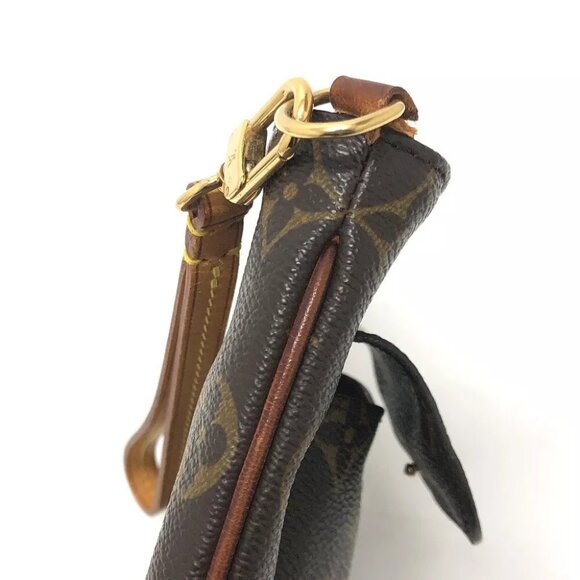 LOUIS VUITTON Monogram Partition Pochette Pouch MonogramCanvas Brown - Picture 7 of 14